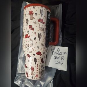 Cowboy xmas hydrojug 40 oz